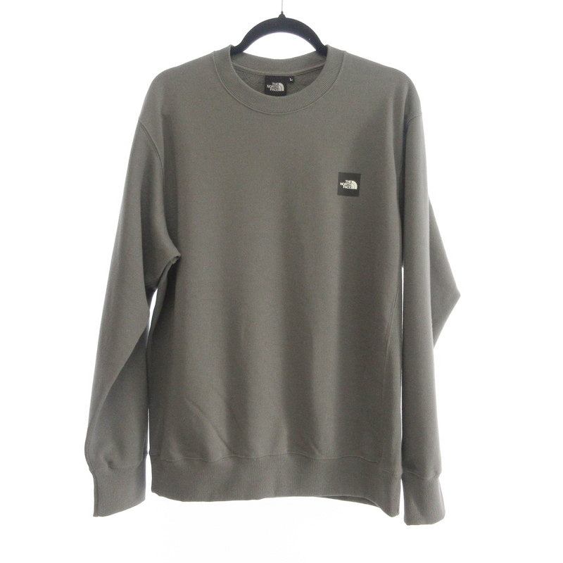 【中古】THE NORTH FACE | ザ・ノースフェイス HEATHER LOGO CREW SWEAT スウェット NT12334 チャコールグレー サイズ:L