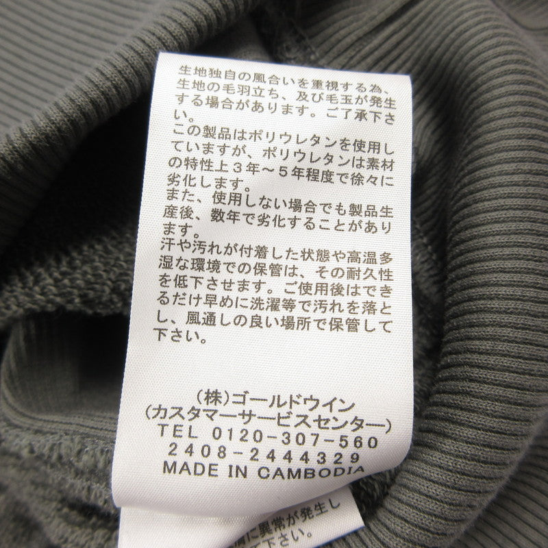 【中古】THE NORTH FACE | ザ・ノースフェイス HEATHER LOGO CREW SWEAT スウェット NT12334 チャコールグレー サイズ:L