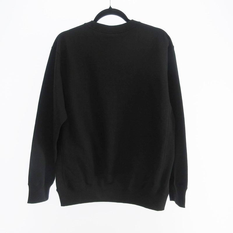 【中古】THE NORTH FACE | ザ・ノースフェイス HEATHER LOGO CREW SWEAT スウェット NT12334 ブラック サイズ:L