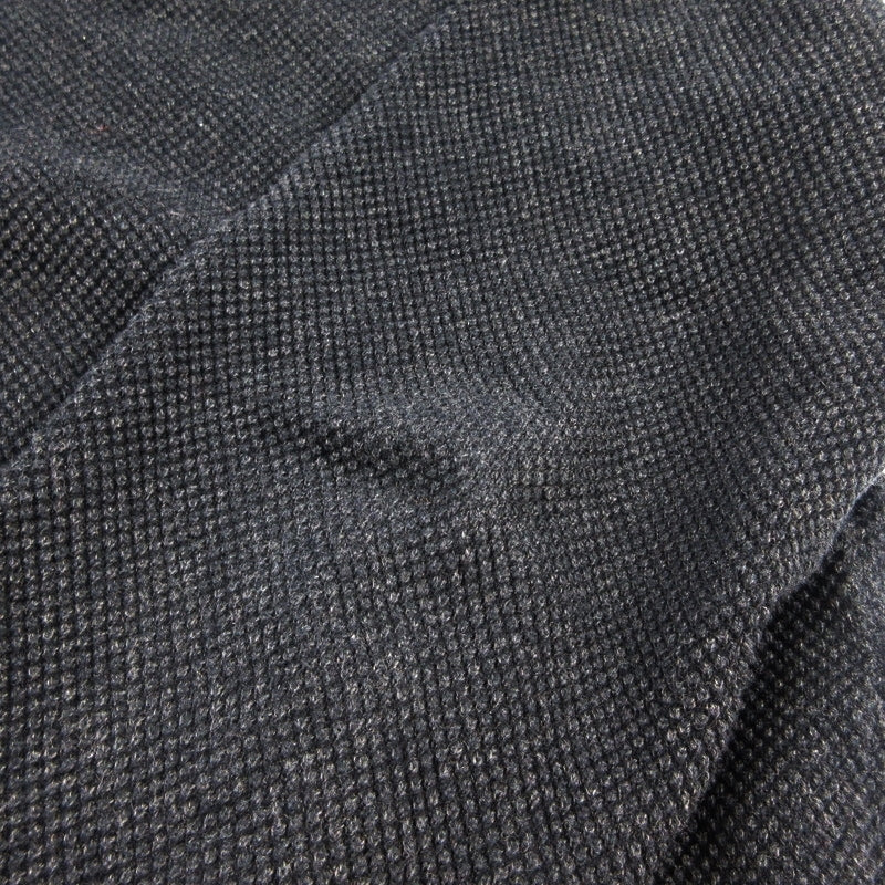 【中古】crepuscule | クレプスキュール Moss Stitch V P/O ニット 2403-001 ブラック