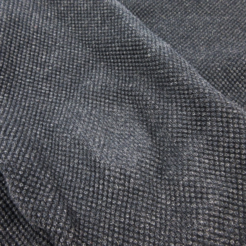 【中古】crepuscule | クレプスキュール Moss Stitch V P/O ニット 2403-001 ブラック
