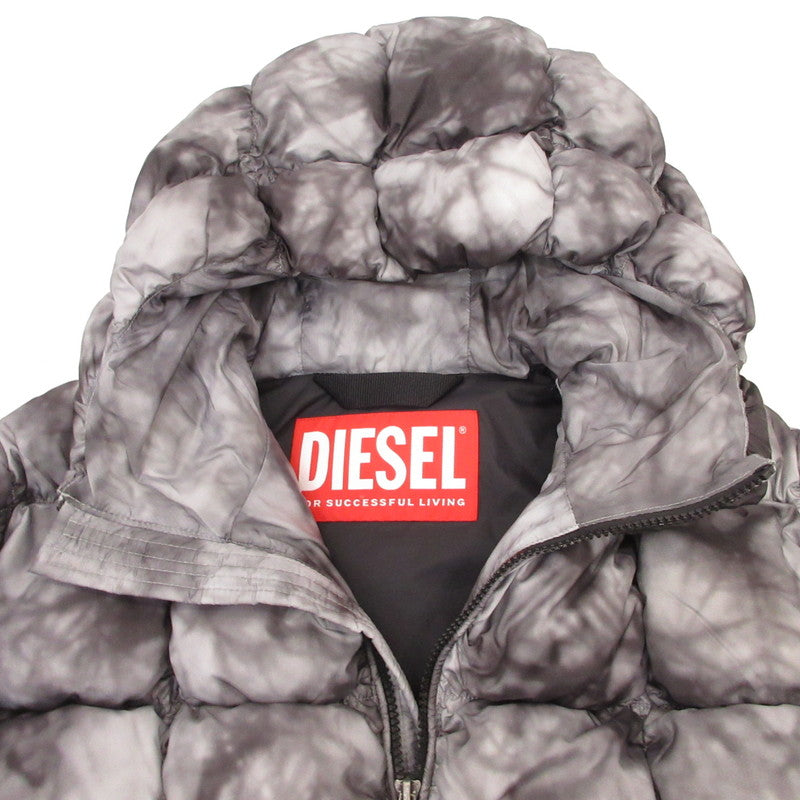 【中古】DIESEL | ディーゼル J-RALLE ダウンジャケット J014240DGAN キッズサイズ グレー