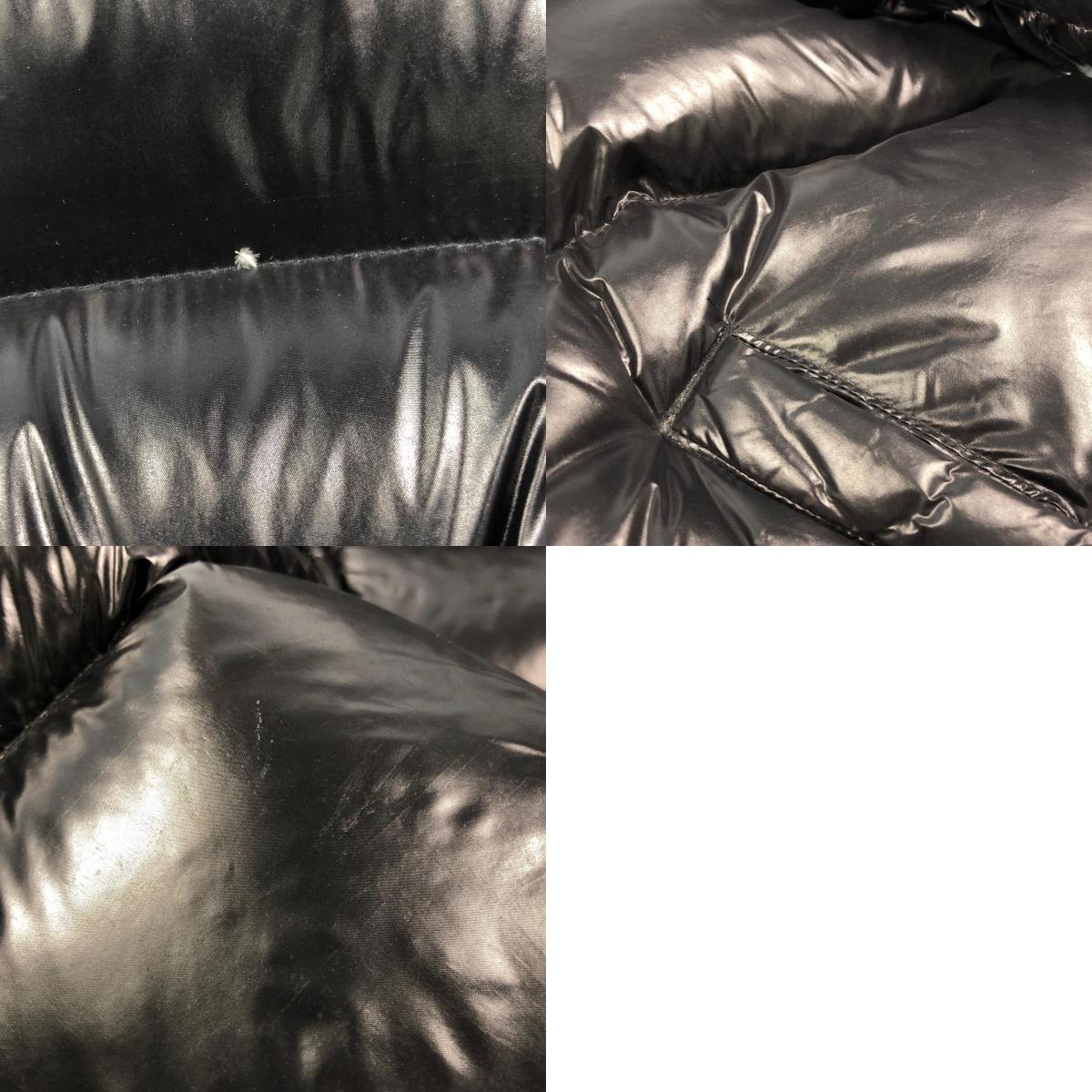 【中古】ZARA | ザラ ダウンフェザー100%パフジャケット ダウンジャケット 3411/411/800 ブラック サイズ:XL