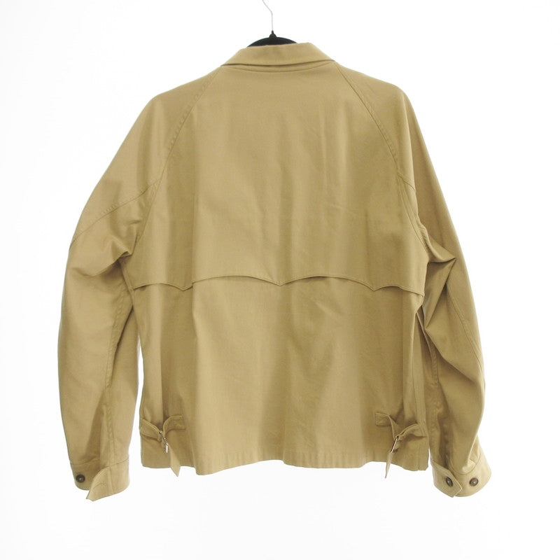 【中古】 ドライビングジャケット スイングトップ ベージュ サイズ:40