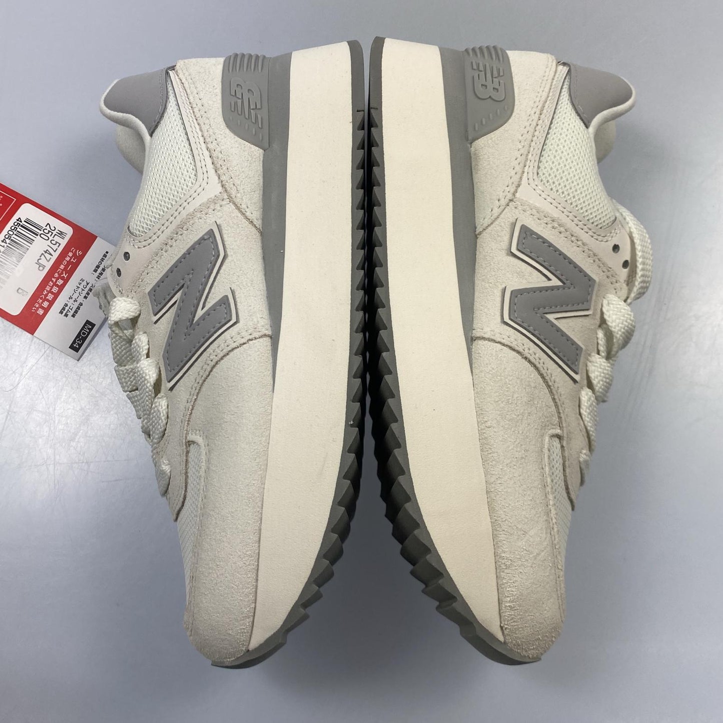 【中古】NEW BALANCE | ニューバランス スニーカー WL574ZJP ホワイト 25cm