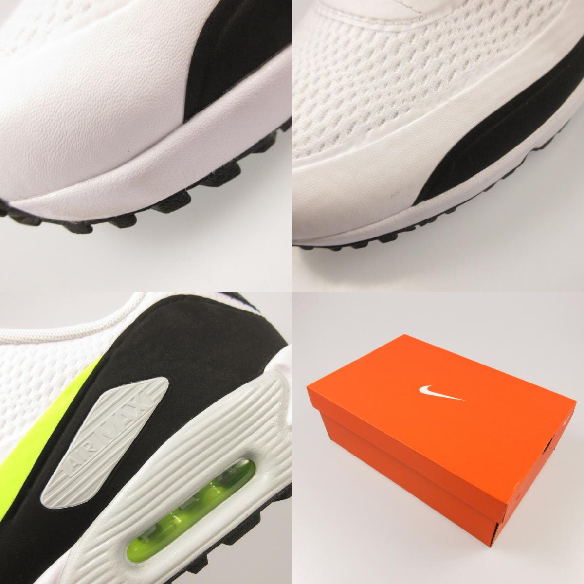 【中古】NIKE | ナイキ AIR MAX 90 GOLF スニーカー HV9305-103 ホワイト 30cm