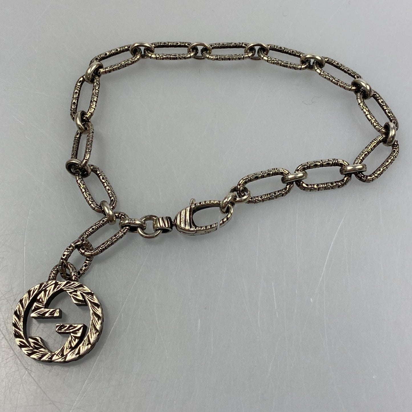 【中古】GUCCI | グッチ インターロッキングG ブレスレット 455381