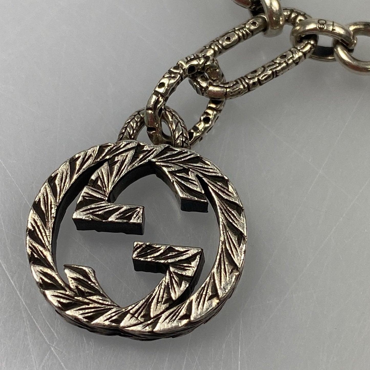 【中古】GUCCI | グッチ インターロッキングG ブレスレット 455381