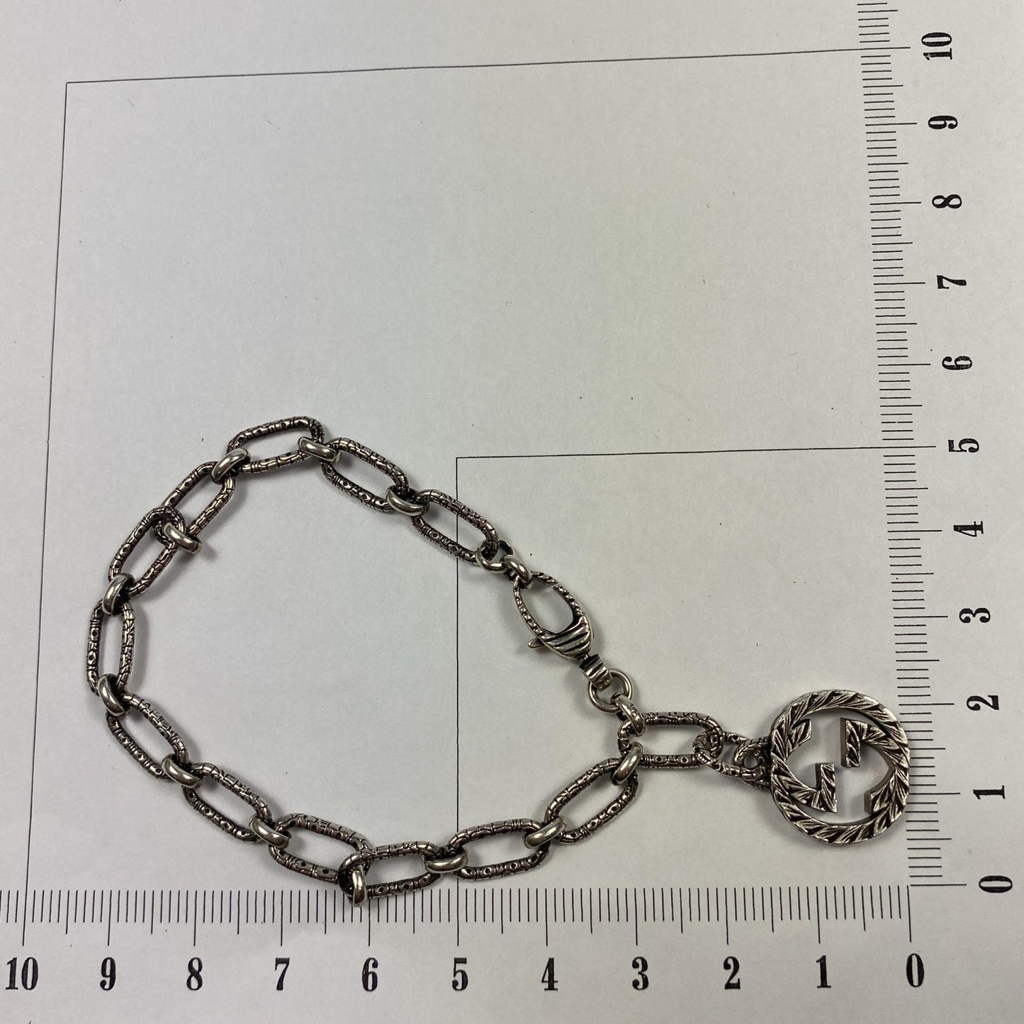 【中古】GUCCI | グッチ インターロッキングG ブレスレット 455381