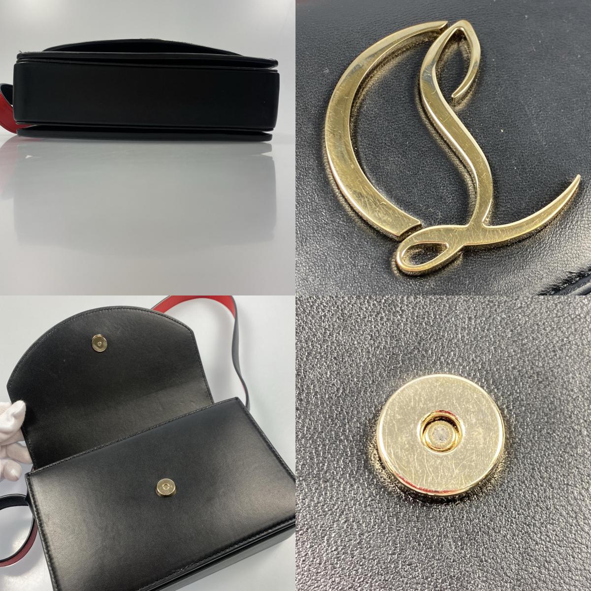 【中古】Christian Louboutin | クリスチャンルブタン Loubi54 ショルダーバッグ 1245050