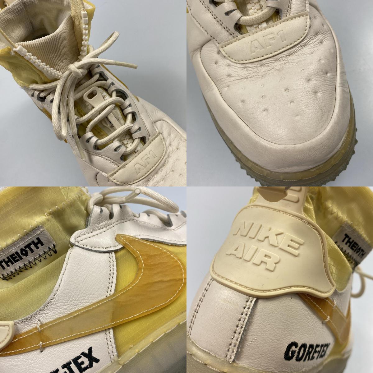 【中古】NIKE | ナイキ AIR FORCE 1 WTR GTX スニーカー CQ7211-002 ホワイト 26.5cm