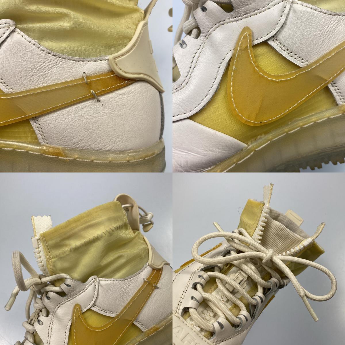 【中古】NIKE | ナイキ AIR FORCE 1 WTR GTX スニーカー CQ7211-002 ホワイト 26.5cm