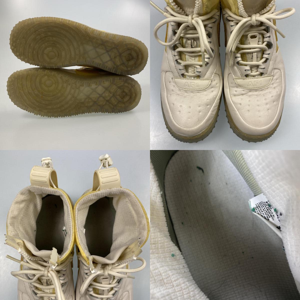 【中古】NIKE | ナイキ AIR FORCE 1 WTR GTX スニーカー CQ7211-002 ホワイト 26.5cm