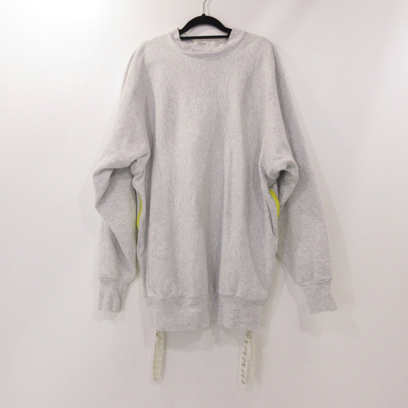【中古】DIGAWEL | ディガウェル Sweatshirt(ready-made) LIFEWEAR スウェット DWVB062 グレー サイズ:XL