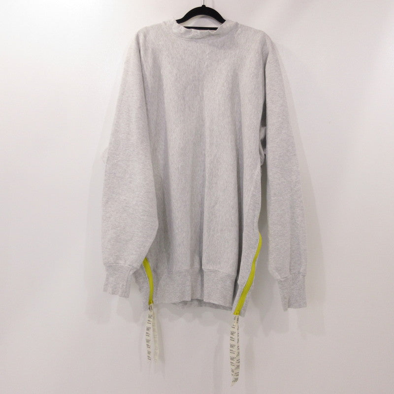【中古】DIGAWEL | ディガウェル Sweatshirt(ready-made) LIFEWEAR スウェット DWVB062 グレー サイズ:XL