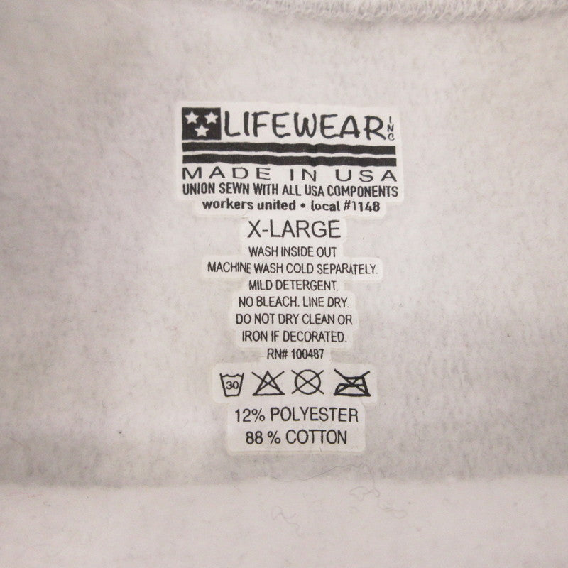 【中古】DIGAWEL | ディガウェル Sweatshirt(ready-made) LIFEWEAR スウェット DWVB062 グレー サイズ:XL