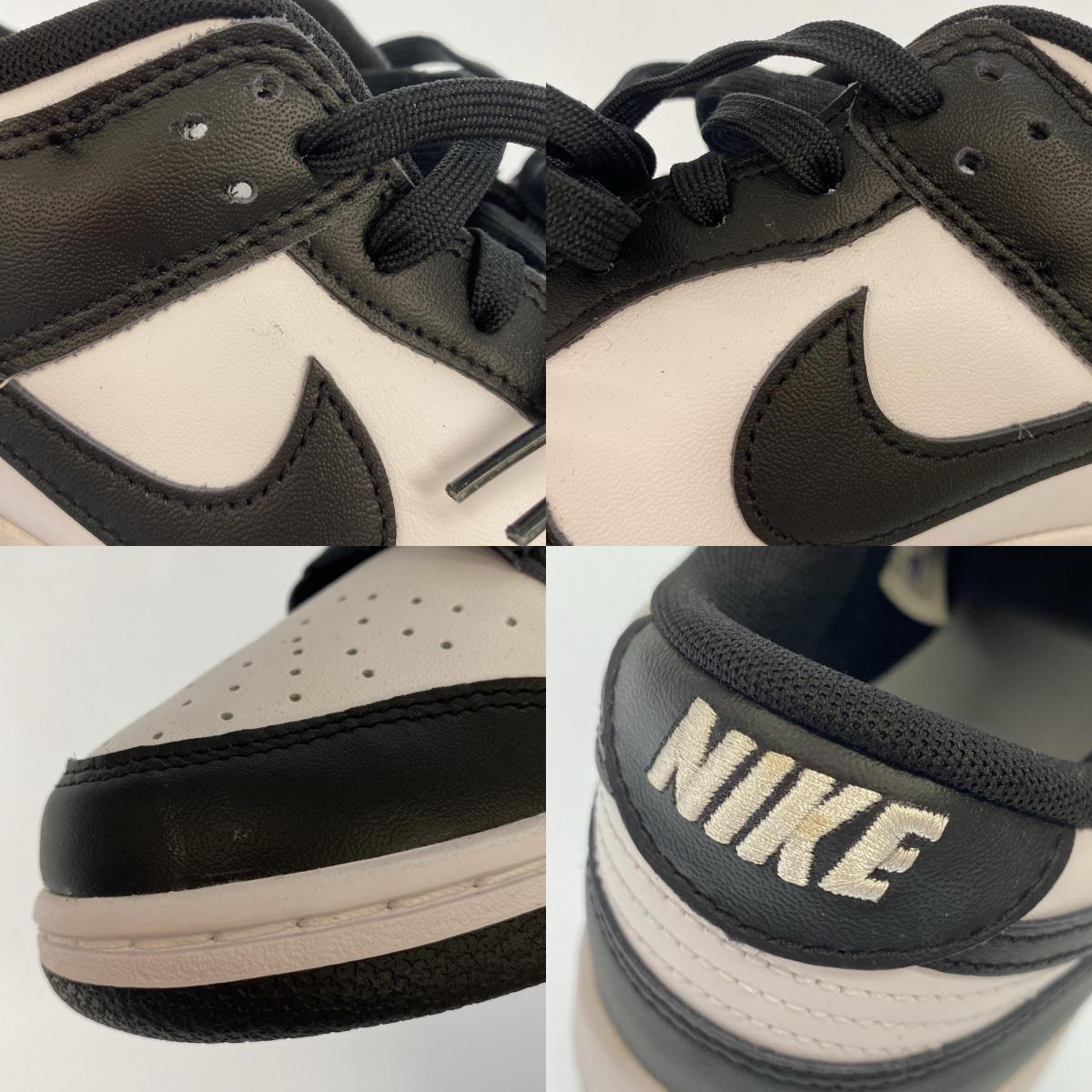 【中古】NIKE | ナイキ DUNK LOW RETRO WHITE/BLACK-WHITE スニーカー DD1391-100 ブラック 29cm