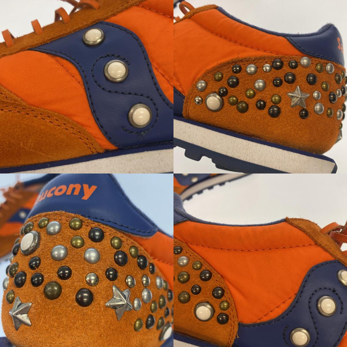 【中古】SAUCONY | サッカニー JAZZ LOW PRO スニーカー 2866-124 オレンジ 28cm