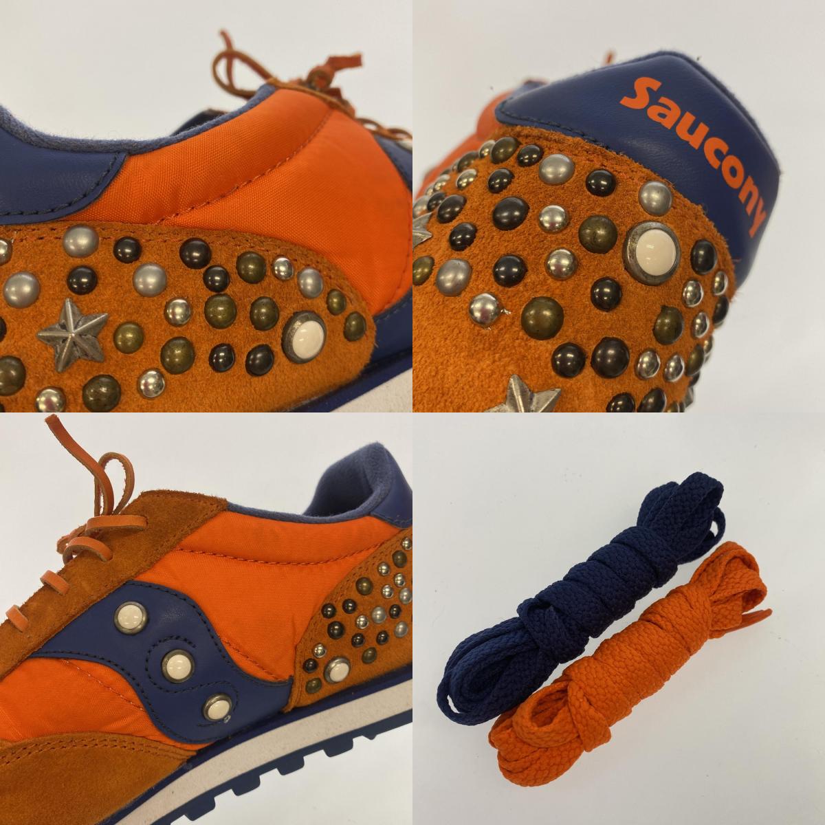 【中古】SAUCONY | サッカニー JAZZ LOW PRO スニーカー 2866-124 オレンジ 28cm