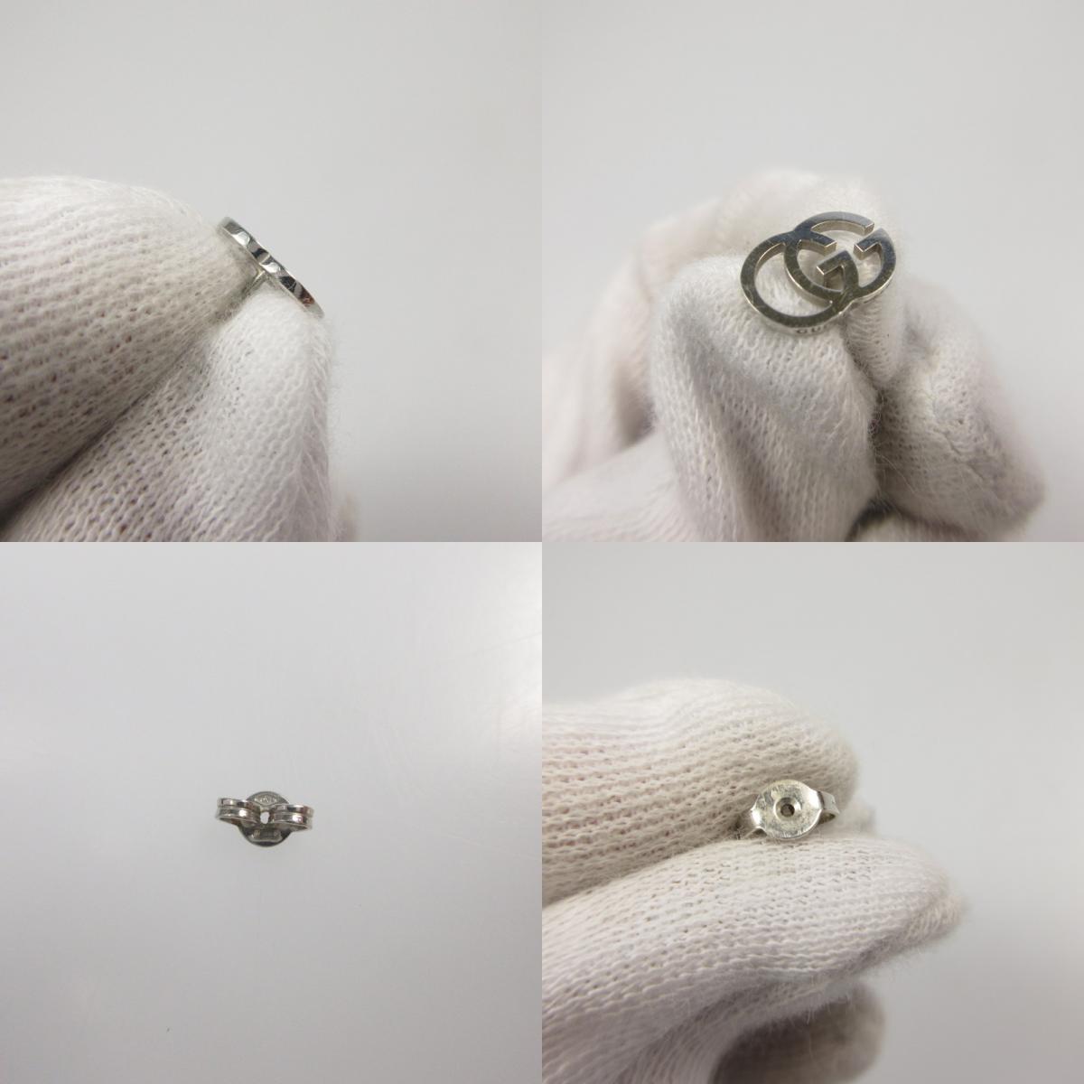 【中古】GUCCI | グッチ GGランニング ピアス 094074