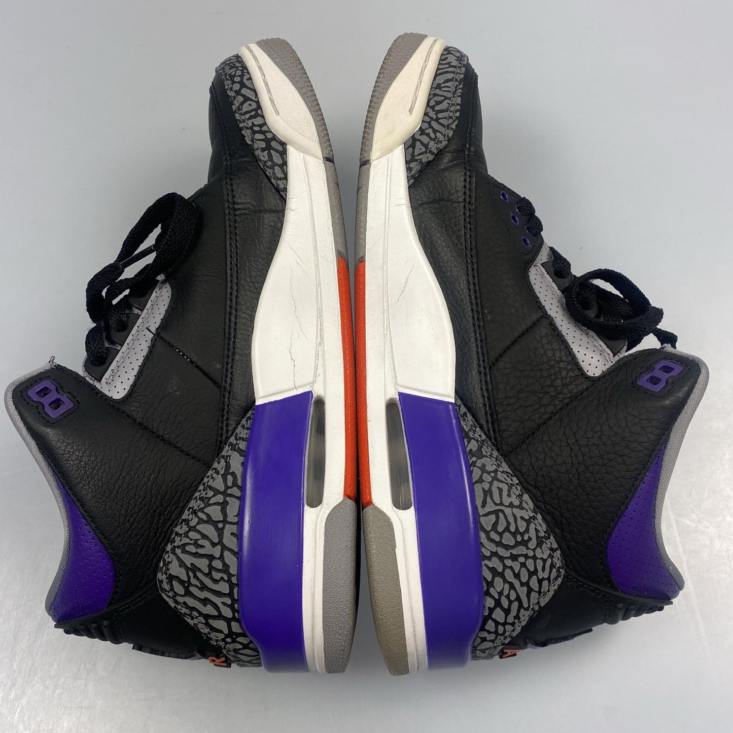 【中古】NIKE | ナイキ AIR JORDAN 3 RETRO 'COURT PURPLE' スニーカー CT8532-050 パープル 27cm