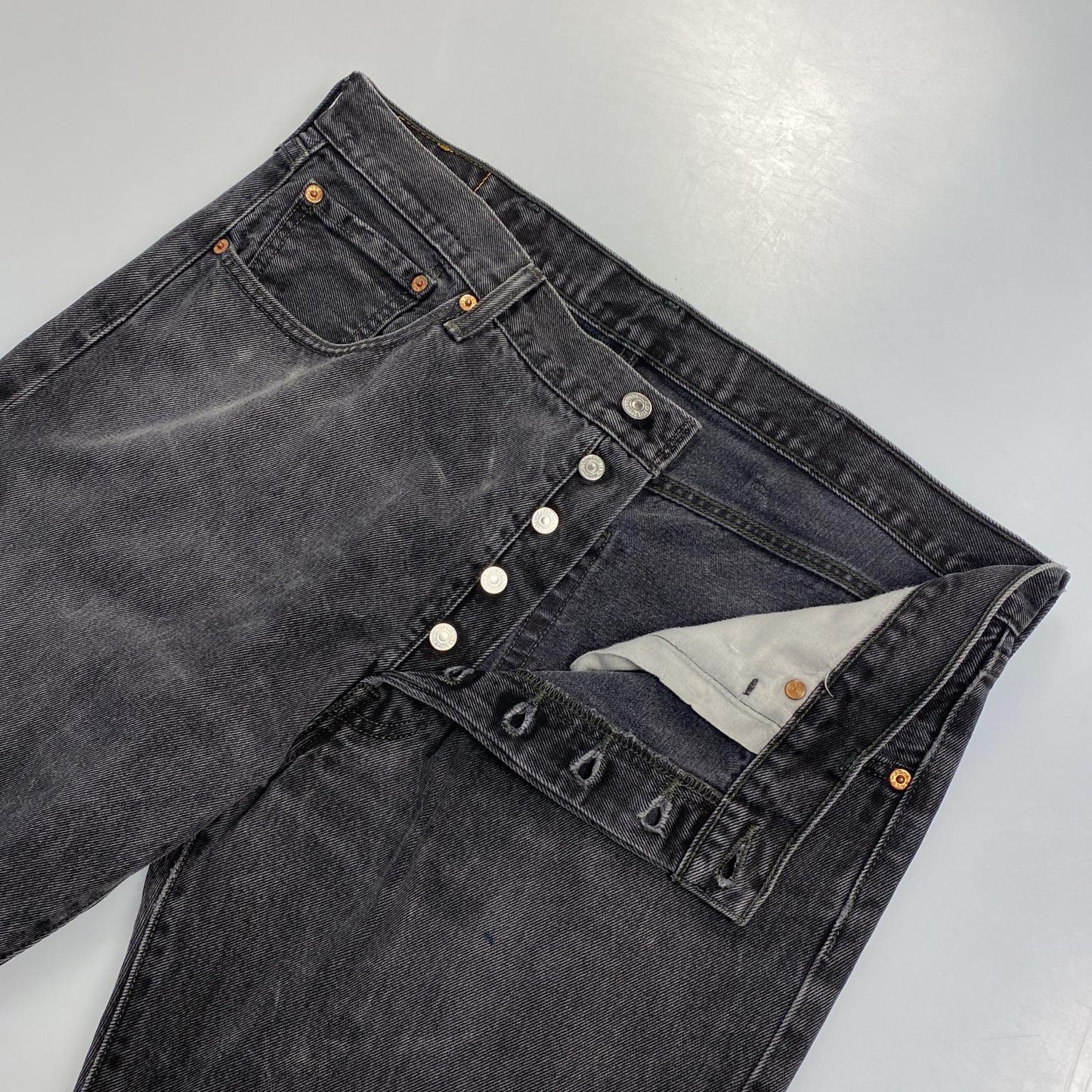 【中古】Levi's | リーバイス 501 デニムパンツ 年式:2012年製造 サイズ:W:38 ブラック