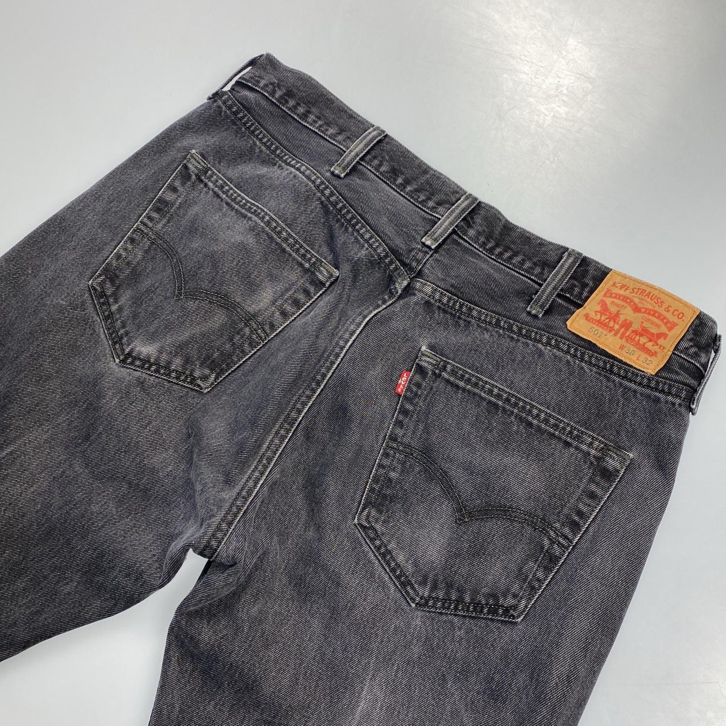 【中古】Levi's | リーバイス 501 デニムパンツ 年式:2012年製造 サイズ:W:38 ブラック