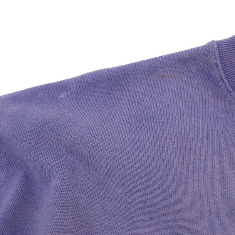 【中古】NAUTICA | ノーティカ Garment Dyed Bleach Washed Arch Logo Crewneck スウェット 243-1271 2024A/W パープル サイズ:M