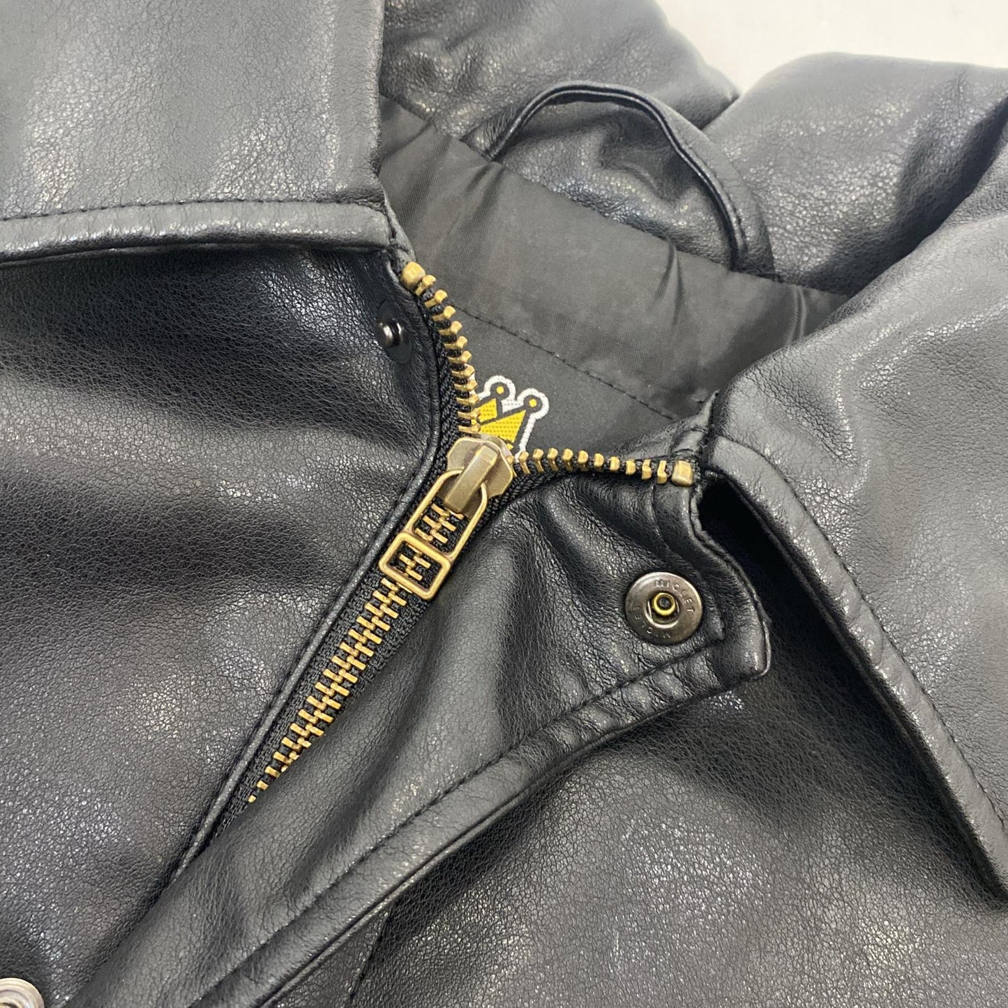 【中古】FAT | エフエーティー QUEENS JACKET レザー F32220-JK10-AB サイズ:TITCH ブラック