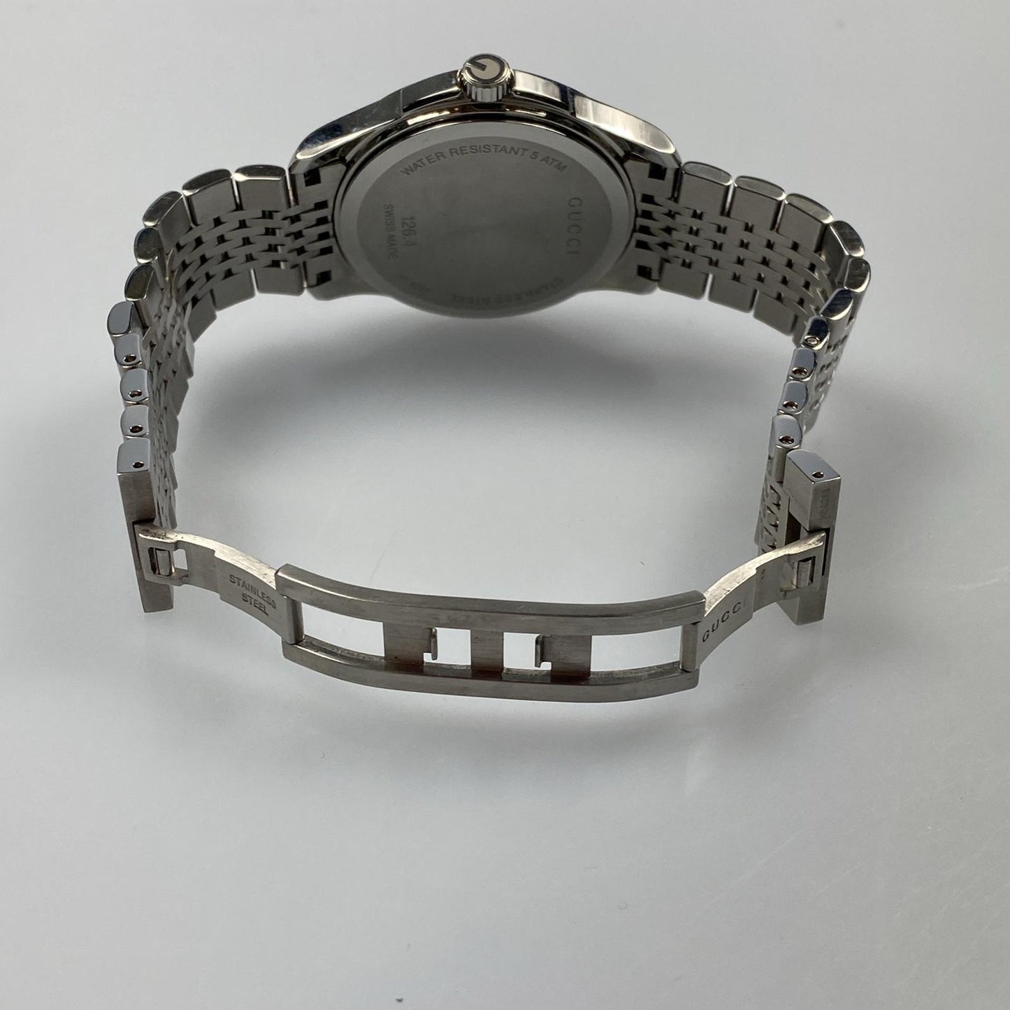 【中古】GUCCI | グッチ G-TIMELESS 腕時計 YA126406 シルバー