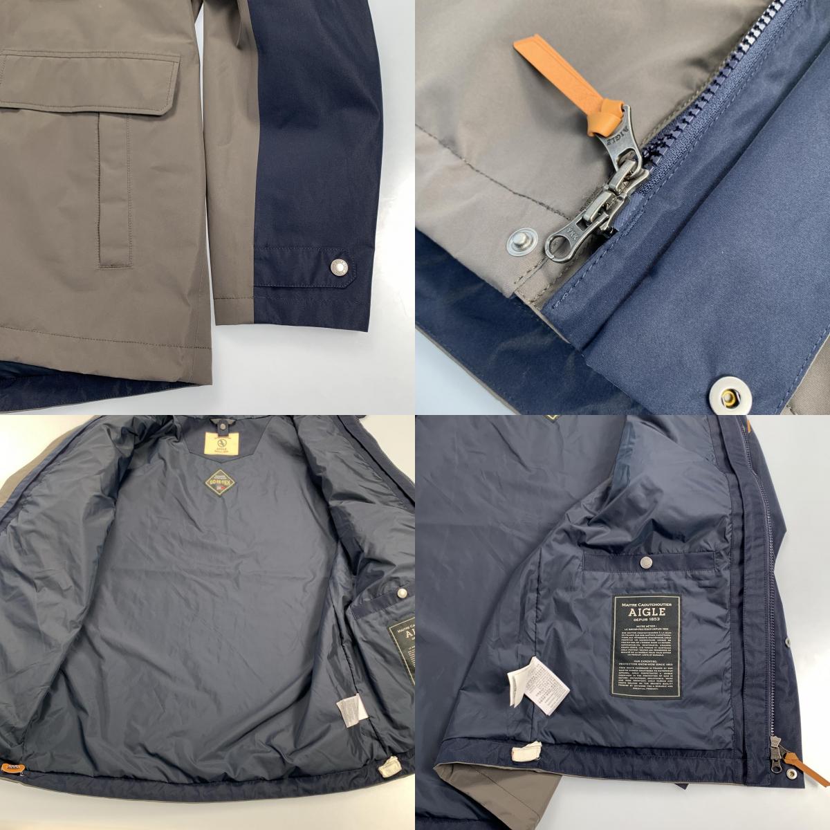 【中古】AIGLE | エーグル GORE-TEX DALAVEN マウンテンパーカー ZBHI608 年式:2019 マルチカラー サイズ:L