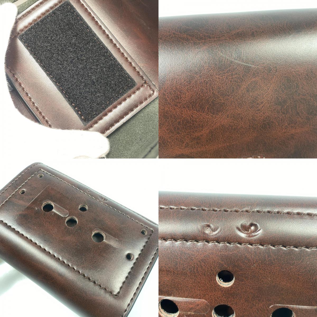 【中古】DEGNER | デグナー シンセティックレザーETCケース その他バッグ DSB-12 ブラウン