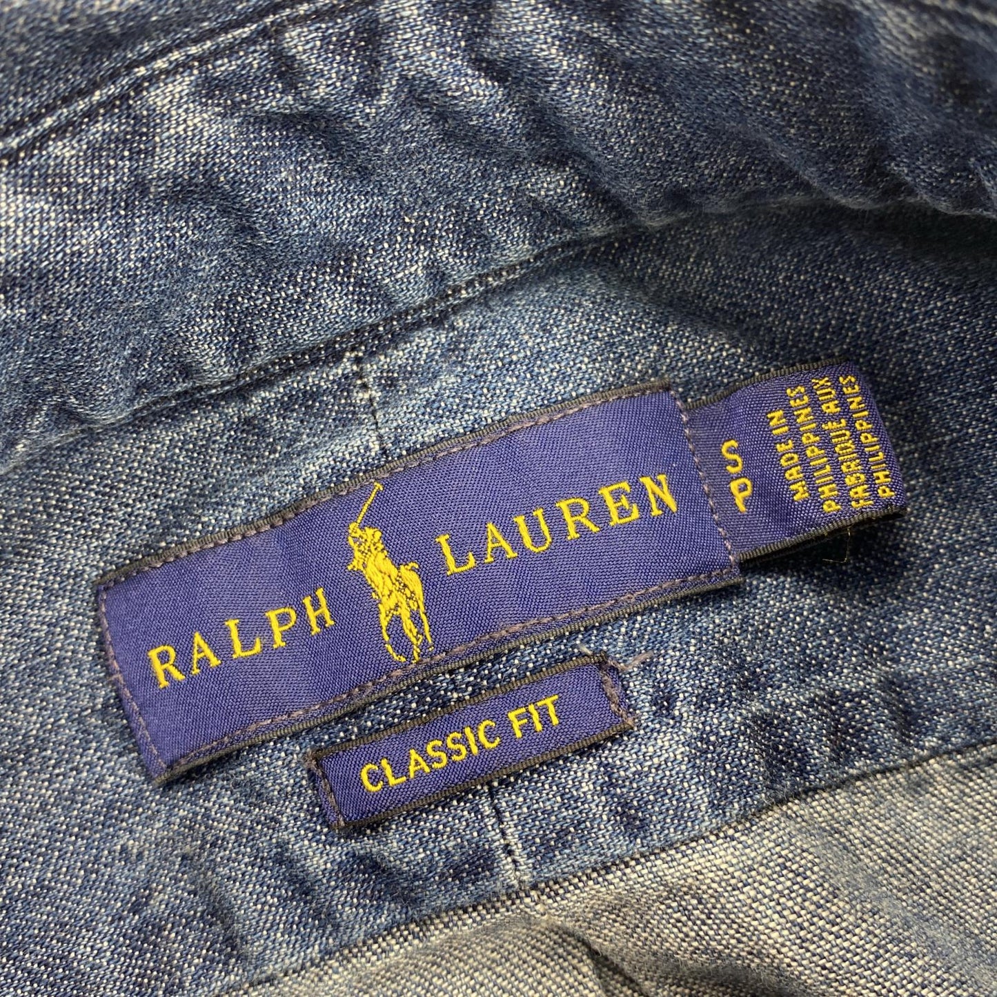 【中古】RALPH LAUREN | ラルフローレン CLASSIC FIT その他トップス ブルー サイズ:S