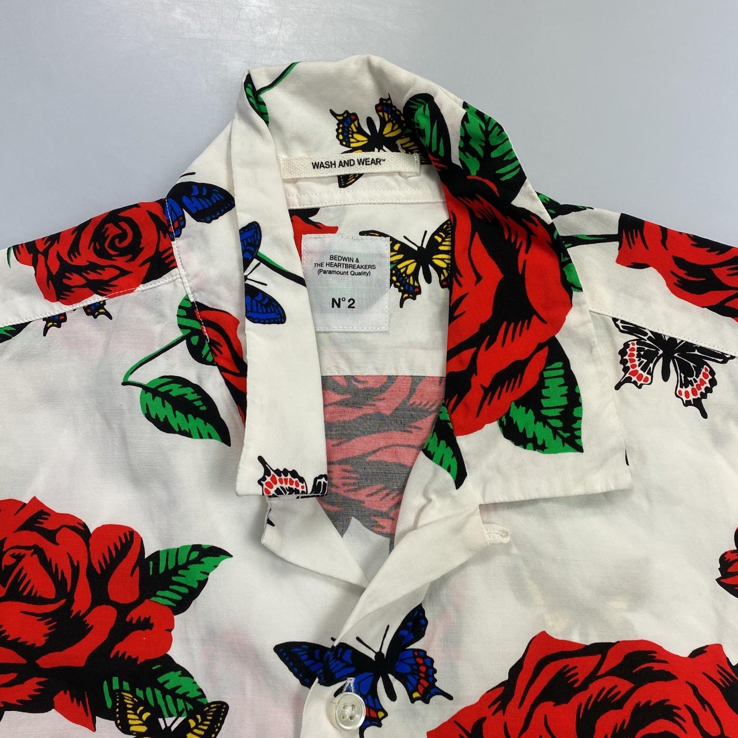 【中古】BEDWIN | ベドウィン S/S OPEN COLLAR ORG ALOHA SHIRT ROGERS その他トップス 19SB1625 年式:2019S/S サイズ:2