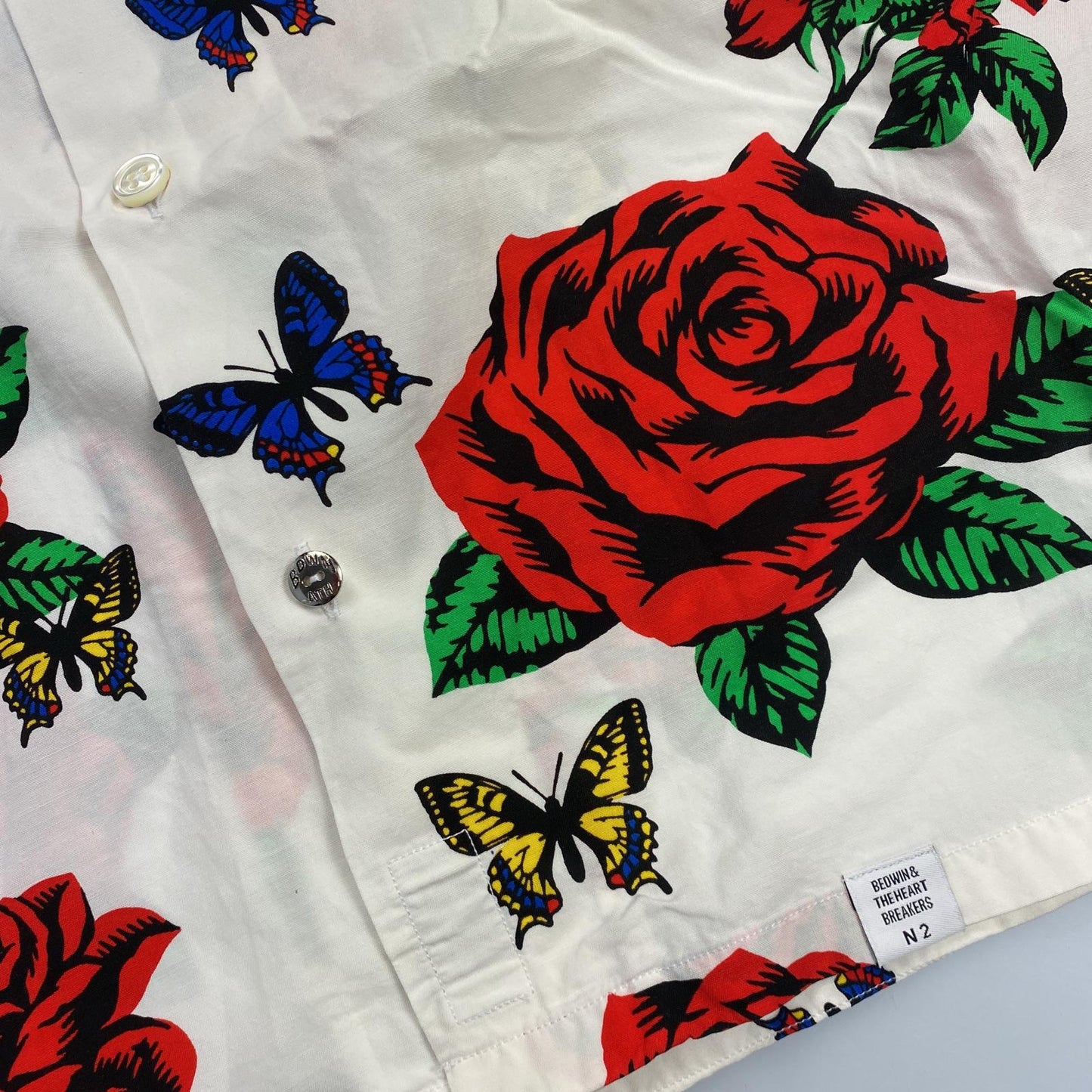 【中古】BEDWIN | ベドウィン S/S OPEN COLLAR ORG ALOHA SHIRT ROGERS その他トップス 19SB1625 年式:2019S/S サイズ:2