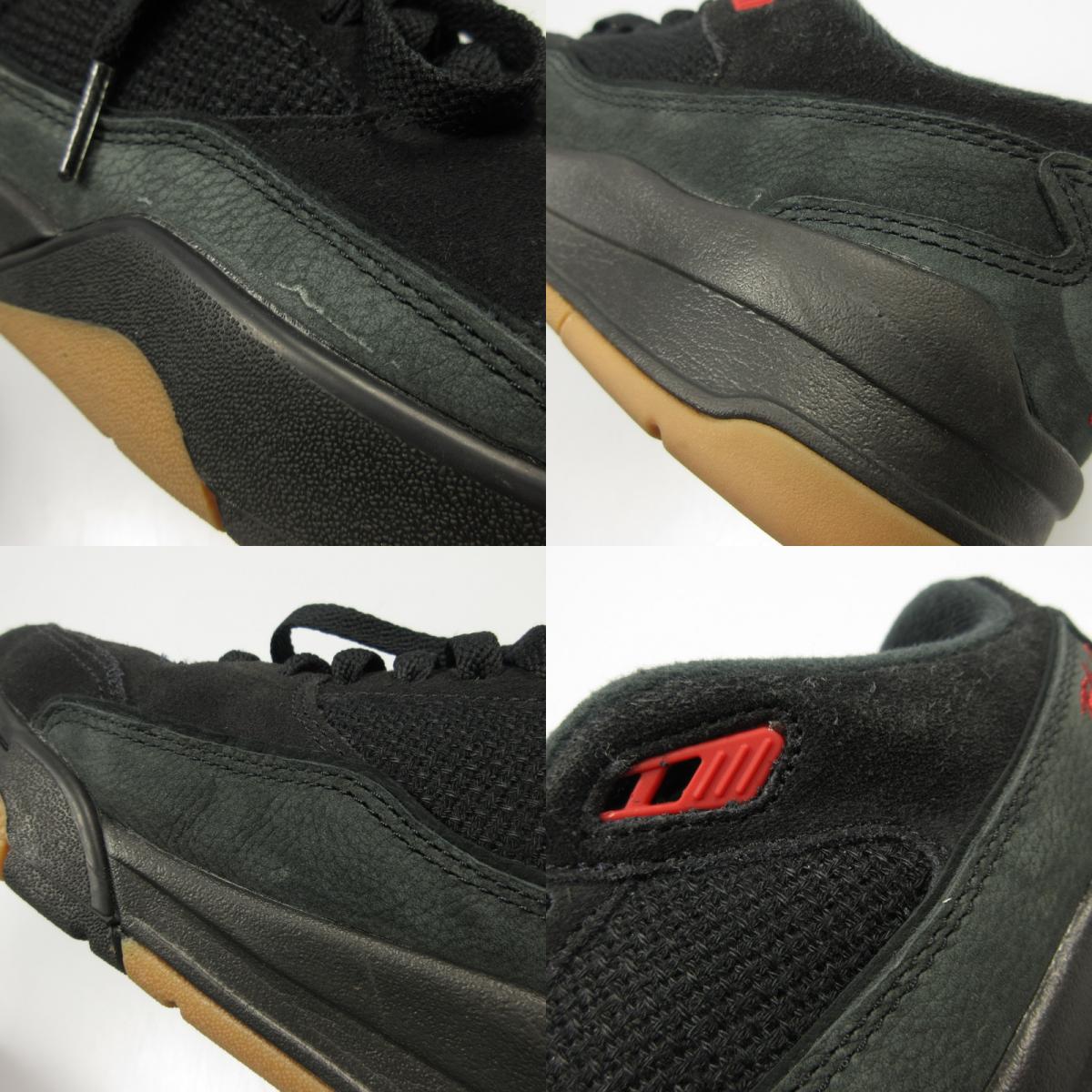 【中古】NIKE | ナイキ JORDAN FLIGHT COURT スニーカー HF3255-001 ブラック 27cm