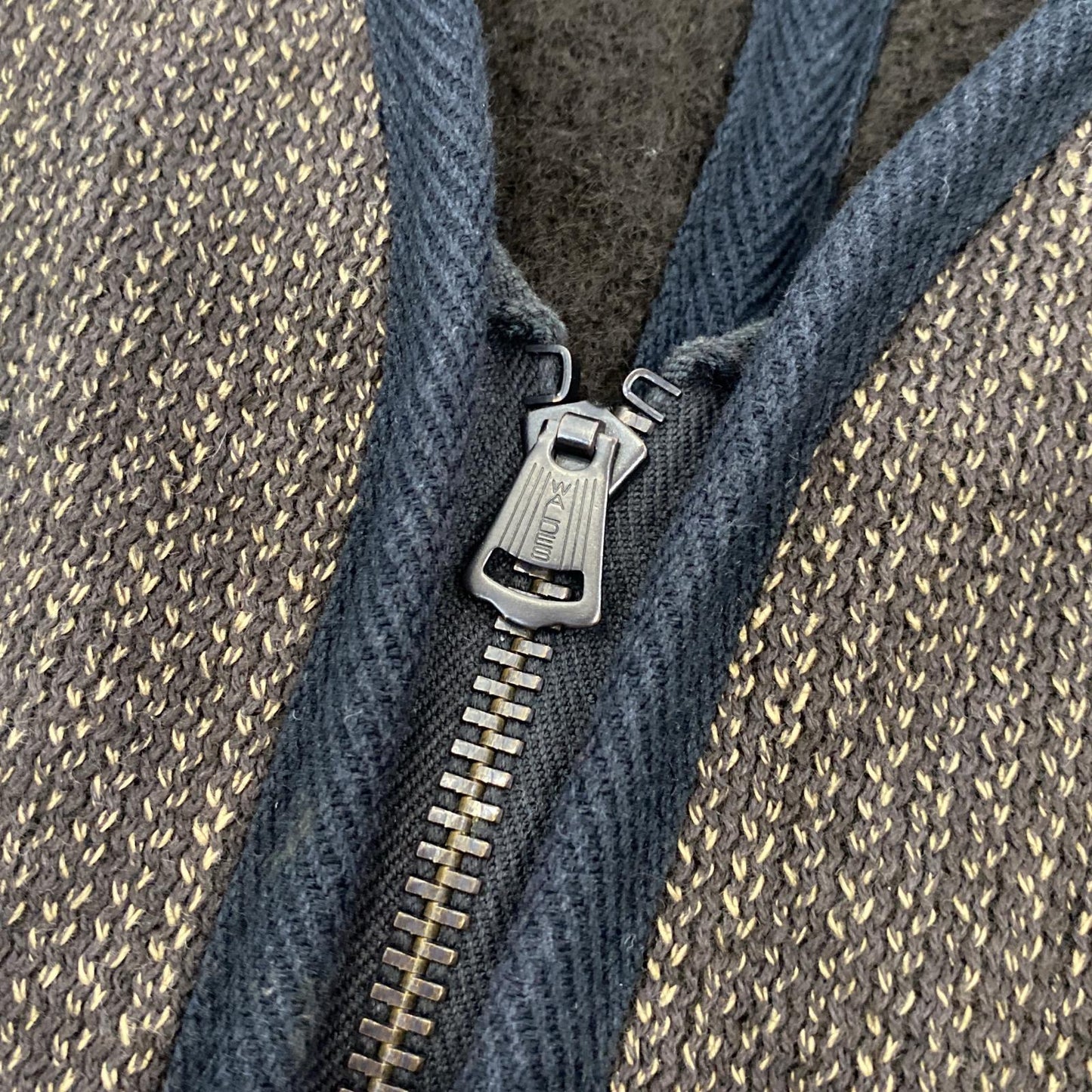 【中古】RADIALL | ラディアル SALT&PEPPER VEST ベスト RAD-14AW-JK018 ブラウン サイズ:40