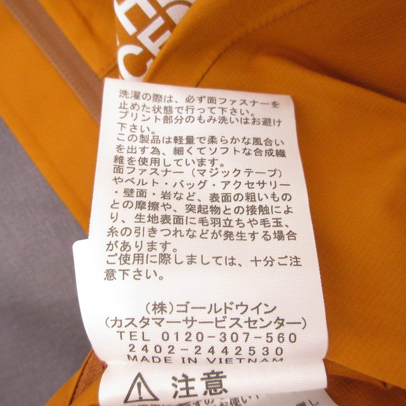 【中古】THE NORTH FACE | ザ・ノースフェイス CLIMB LIGHT JACKET マウンテンパーカー NP62303 オレンジ サイズ:M