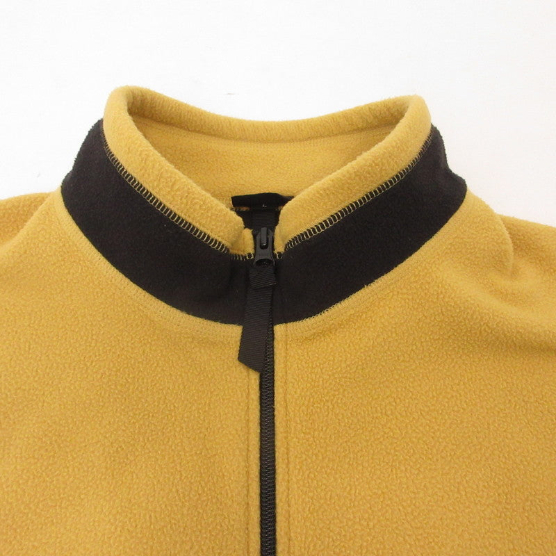 【中古】 FLEECE FULL ZIP VEST ベスト SD24F-CT06 イエロー サイズ:L