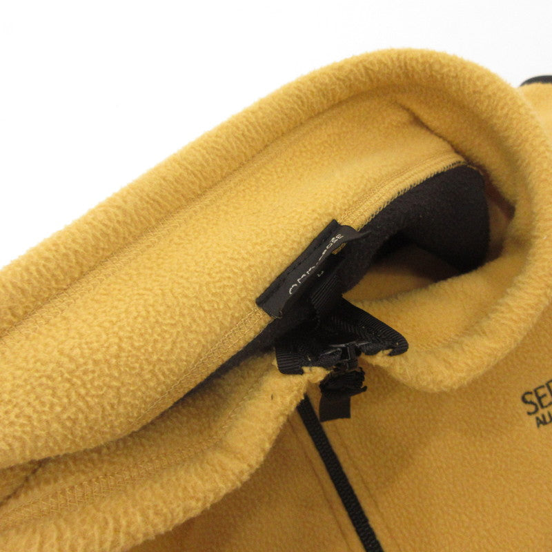 【中古】 FLEECE FULL ZIP VEST ベスト SD24F-CT06 イエロー サイズ:L
