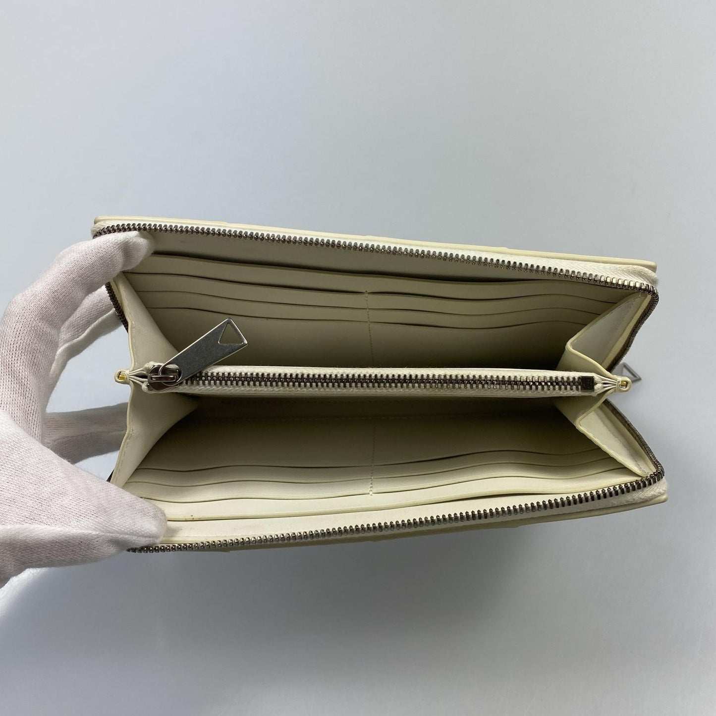 【中古】BOTTEGA VENETA | ボッテガヴェネタ カセットジップアラウンドウォレット 長財布 649607