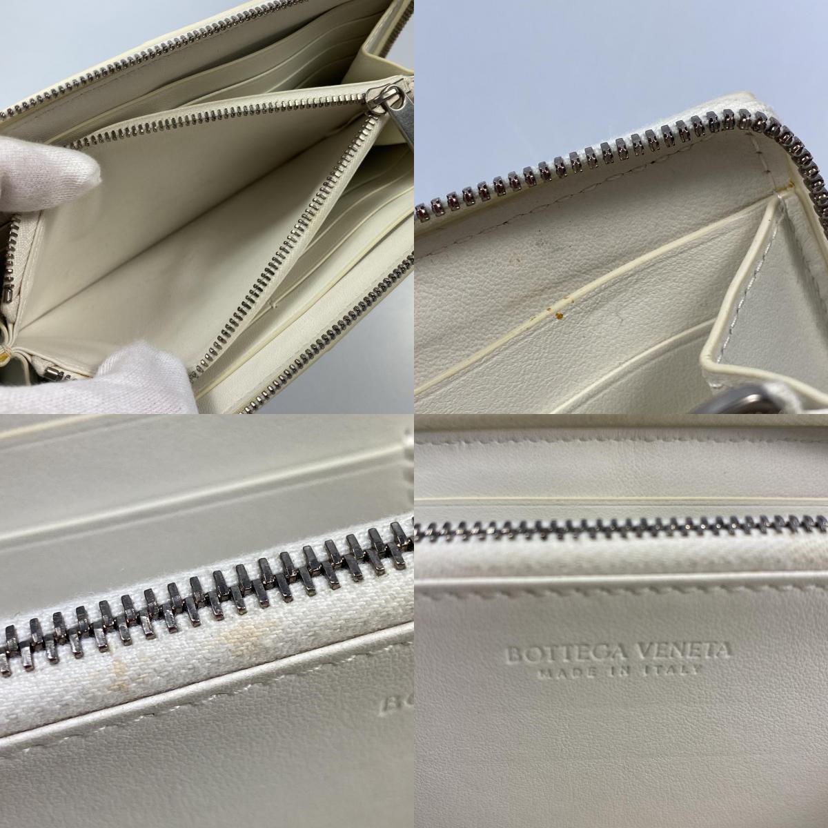 【中古】BOTTEGA VENETA | ボッテガヴェネタ カセットジップアラウンドウォレット 長財布 649607