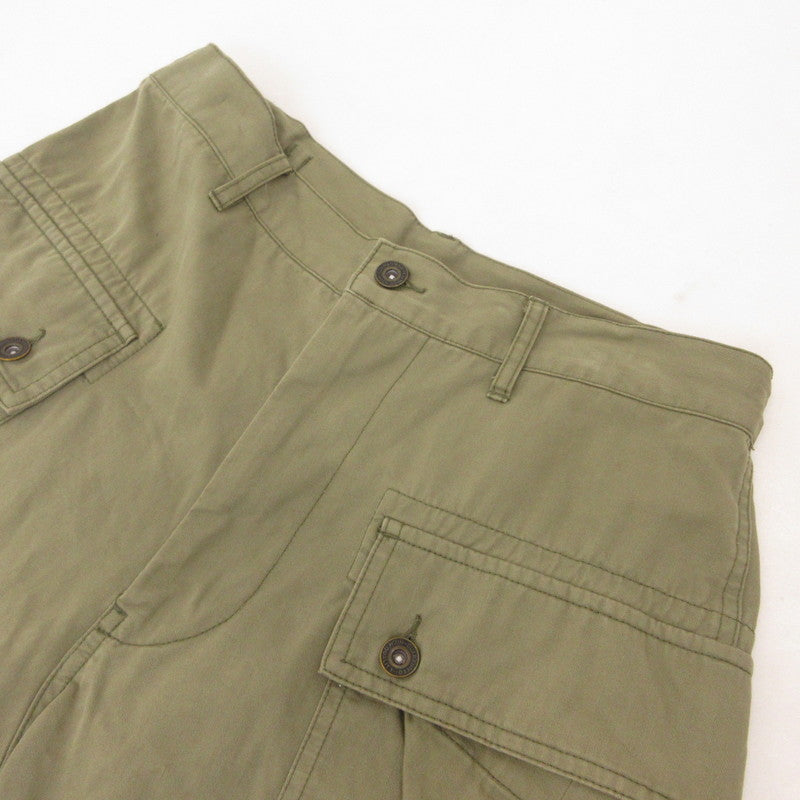 【中古】APPLE BUM | アップルバム NU CARGO ショートパンツ 2410808 カーキ サイズ:M