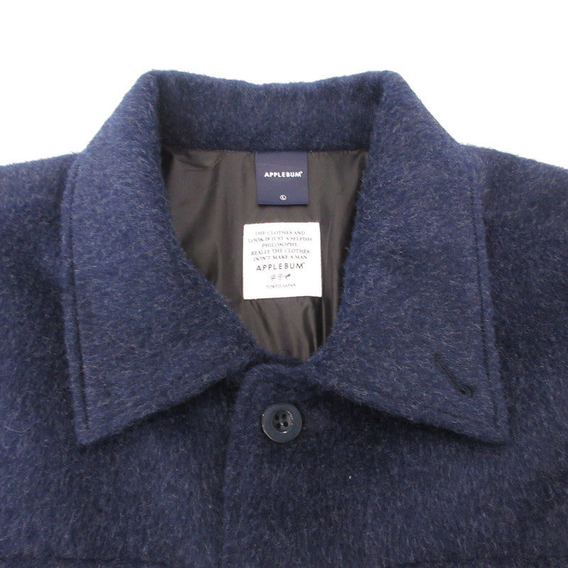 【中古】APPLE BUM | アップルバム SHAGGY JACKET その他アウター 2420610 ネイビー サイズ:L