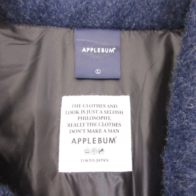 【中古】APPLE BUM | アップルバム SHAGGY JACKET その他アウター 2420610 ネイビー サイズ:L