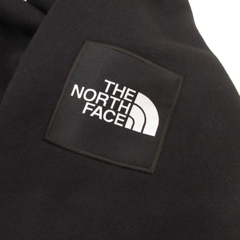 【中古】THE NORTH FACE | ザ・ノースフェイス SQUARE LOGO HOODIE パーカー NT62338 ブラック サイズ:XL