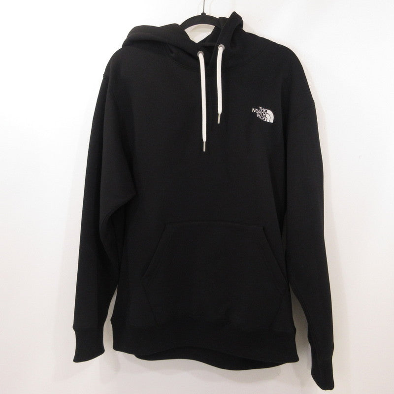 【中古】THE NORTH FACE | ザ・ノースフェイス SQUARE LOGO HOODIE パーカー NT62338 ブラック サイズ:XL