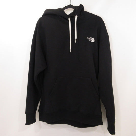 【中古】THE NORTH FACE | ザ・ノースフェイス SQUARE LOGO HOODIE パーカー NT62338 ブラック サイズ:XL