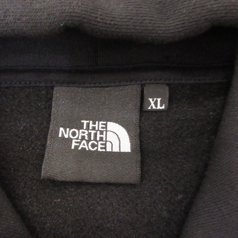 【中古】THE NORTH FACE | ザ・ノースフェイス SQUARE LOGO HOODIE パーカー NT62338 ブラック サイズ:XL