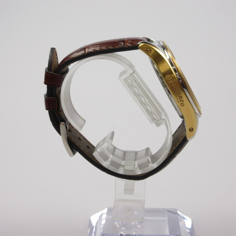 【中古】Orobianco | オロビアンコ TIME-ORA KANTONE 腕時計 OR-0033 ゴールド